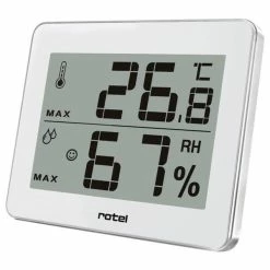 Rotel Thermo Hygrometer 7601CH - Accessoires Chauffage ⋅ Aération ⋅ Climatisation