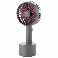 Unold Ventilateur à Main Breezy Swing Anthracite - Ventilateurs