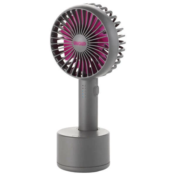 Unold Ventilateur à Main Breezy Swing Anthracite - Ventilateurs 3 Unold Ventilateur à Main Breezy Swing Anthracite - Ventilateurs