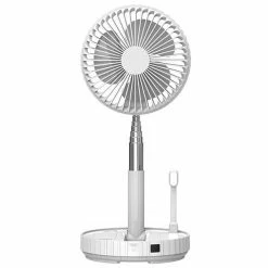 Αίολος MORPHOSO Ventilateur De Table Et Sur Pied, Alimenté Par Batterie - Ventilateurs