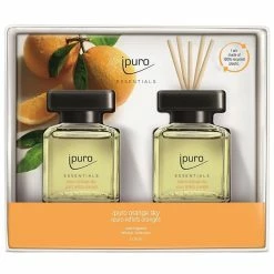 Ipuro Orange Sky 2x50ml Set Cadeau De Parfum D'ambiance - Humidificateur D'air