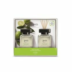 Ipuro Lime Light 2x50ml Set Cadeau De Parfum D'ambiance - Humidificateur D'air