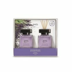 Ipuro Lavender Touch Coffret Cadeau De Parfum D'ambiance 2x50ml - Humidificateur D'air