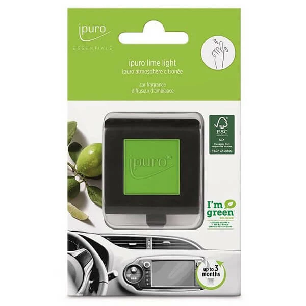 Ipuro Lime Light Parfum De Voiture - Humidificateur D'air 3 Ipuro Lime Light Parfum De Voiture - Humidificateur D'air
