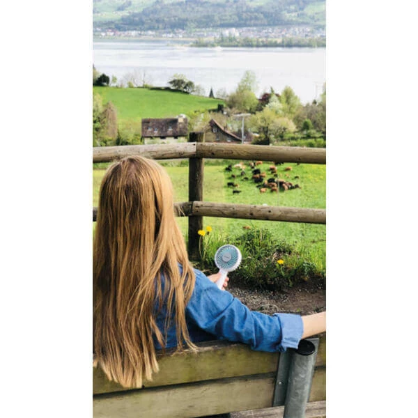 Stylies Handy-Fan Lacerta Bleue - Ventilateurs – Image 2